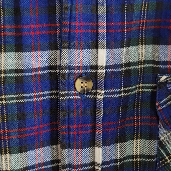 St. Johns Bay Vintage Shacket Button Down Lined Shirt Men's LT - Picture 5 of 12